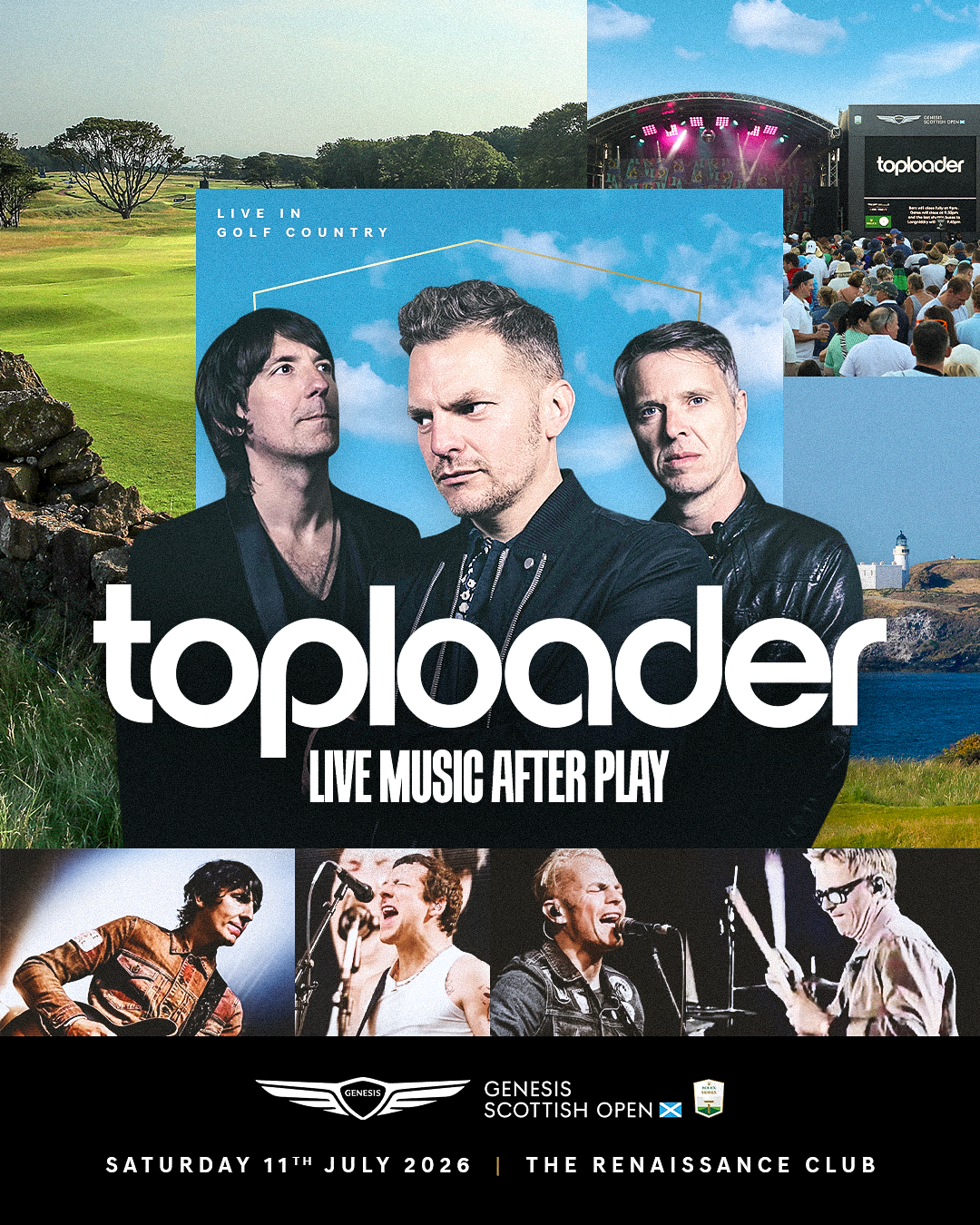 Toploader to headline Fringe by the Tee 2026