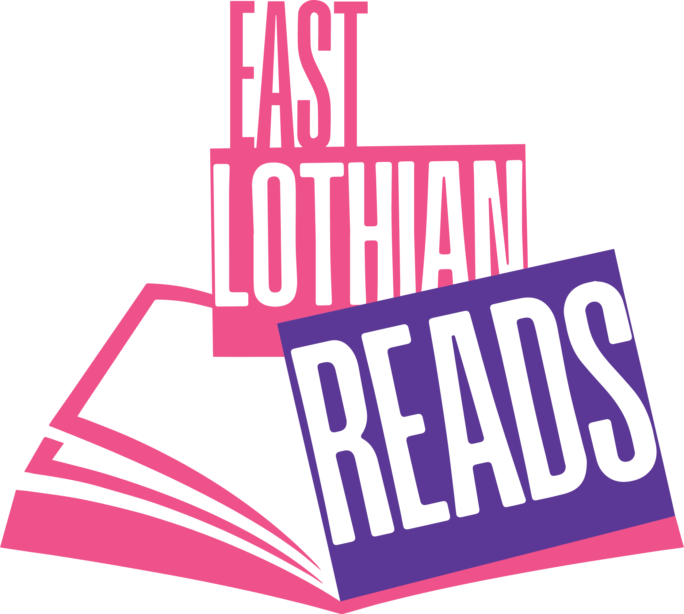 EAST LOTHIAN READS pink-violet